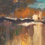 Szmer wiosny, olej na płycie, 51,5cm x 38cm, 2010r. [RK32]